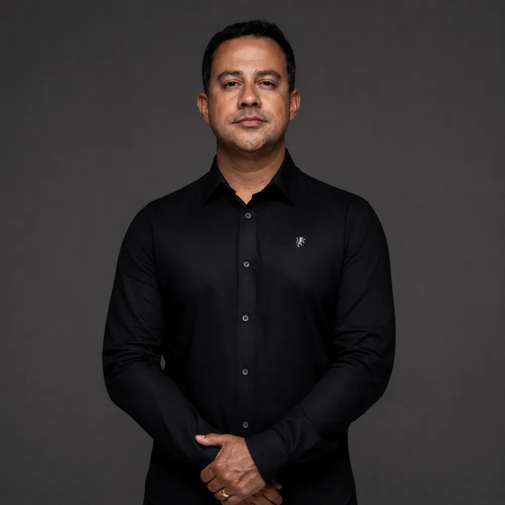 Retrato de Fábio Almeida, jornalista investigativo